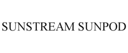 SUNSTREAM SUNPOD trademark