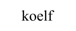 KOELF trademark