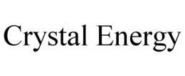 CRYSTAL ENERGY trademark