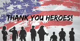 THANK YOU HEROES! trademark