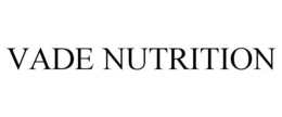 VADE NUTRITION trademark