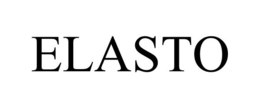 ELASTO trademark