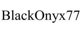 BLACKONYX77 trademark