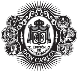 AF DON CARLOS EDICION DE ANIVERSARIO FFOX I, II, III, IV, V, VIII, IX, X, XI, XII, 13 trademark