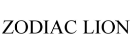 ZODIAC LION trademark