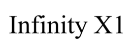 INFINITY X1 trademark