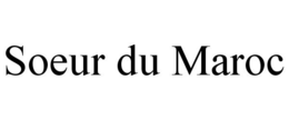 SOEUR DU MAROC trademark
