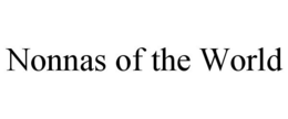 NONNAS OF THE WORLD trademark