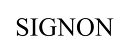 SIGNON trademark