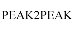 PEAK2PEAK trademark