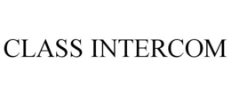 CLASS INTERCOM trademark