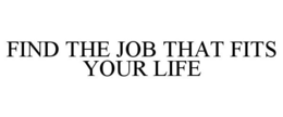 FIND THE JOB THAT FITS YOUR LIFE trademark