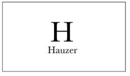 H HAUZER trademark
