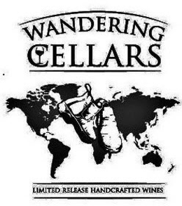 WANDERING CELLARS LIMITED RELEASE HANDCRAFTED WINES trademark