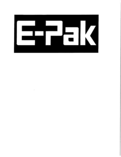E-PAK trademark