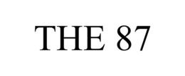 THE 87 trademark