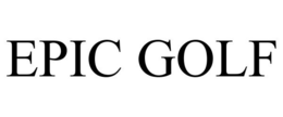 EPIC GOLF trademark