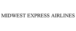 MIDWEST EXPRESS AIRLINES trademark