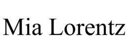 MIA LORENTZ trademark