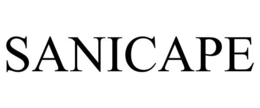 SANICAPE trademark