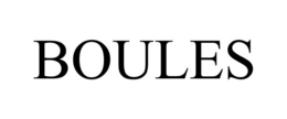 BOULES trademark