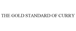 THE GOLD STANDARD OF CURRY trademark
