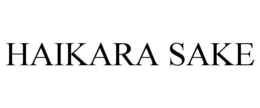 HAIKARA SAKE trademark
