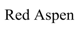 RED ASPEN trademark