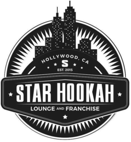 HOLLYWOOD, CA S EST. 2015 STAR HOOKAH LOUNGE AND FRANCHISE trademark