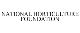 NATIONAL HORTICULTURE FOUNDATION trademark