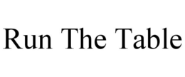 RUN THE TABLE trademark