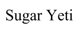 SUGAR YETI trademark