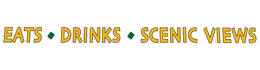 EATS DRINKS SCENIC VIEWS trademark