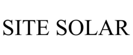 SITE SOLAR trademark
