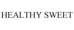 HEALTHY SWEET trademark