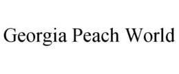 GEORGIA PEACH WORLD trademark