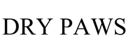 DRY PAWS trademark