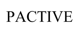 PACTIVE trademark