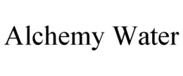ALCHEMY WATER trademark