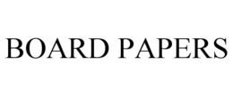 BOARD PAPERS trademark