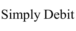 SIMPLY DEBIT trademark