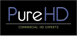 PUREHD COMMERCIAL HD EXPERTS trademark