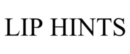 LIP HINTS trademark