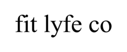 FIT LYFE CO trademark