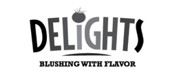DELIGHTS BLUSHING WITH FLAVOR trademark