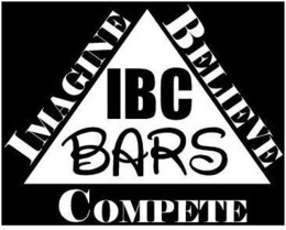 IBC BARS IMAGINE BELIEVE COMPETE trademark
