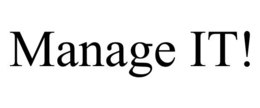 MANAGE IT! trademark