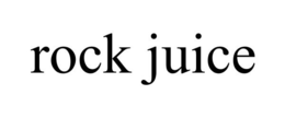 ROCK JUICE trademark