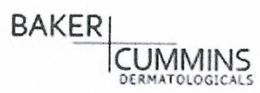 BAKER CUMMINS DERMATOLOGICALS trademark