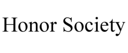 HONOR SOCIETY trademark